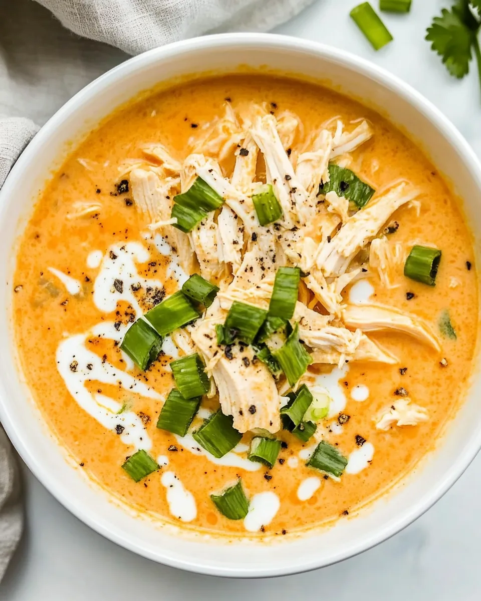 Buffalo Chicken Soup