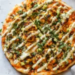 Buffalo Roasted Cauliflower Pizza