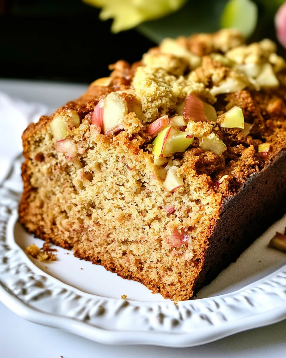 Buttermilk Rhubarb Bread
