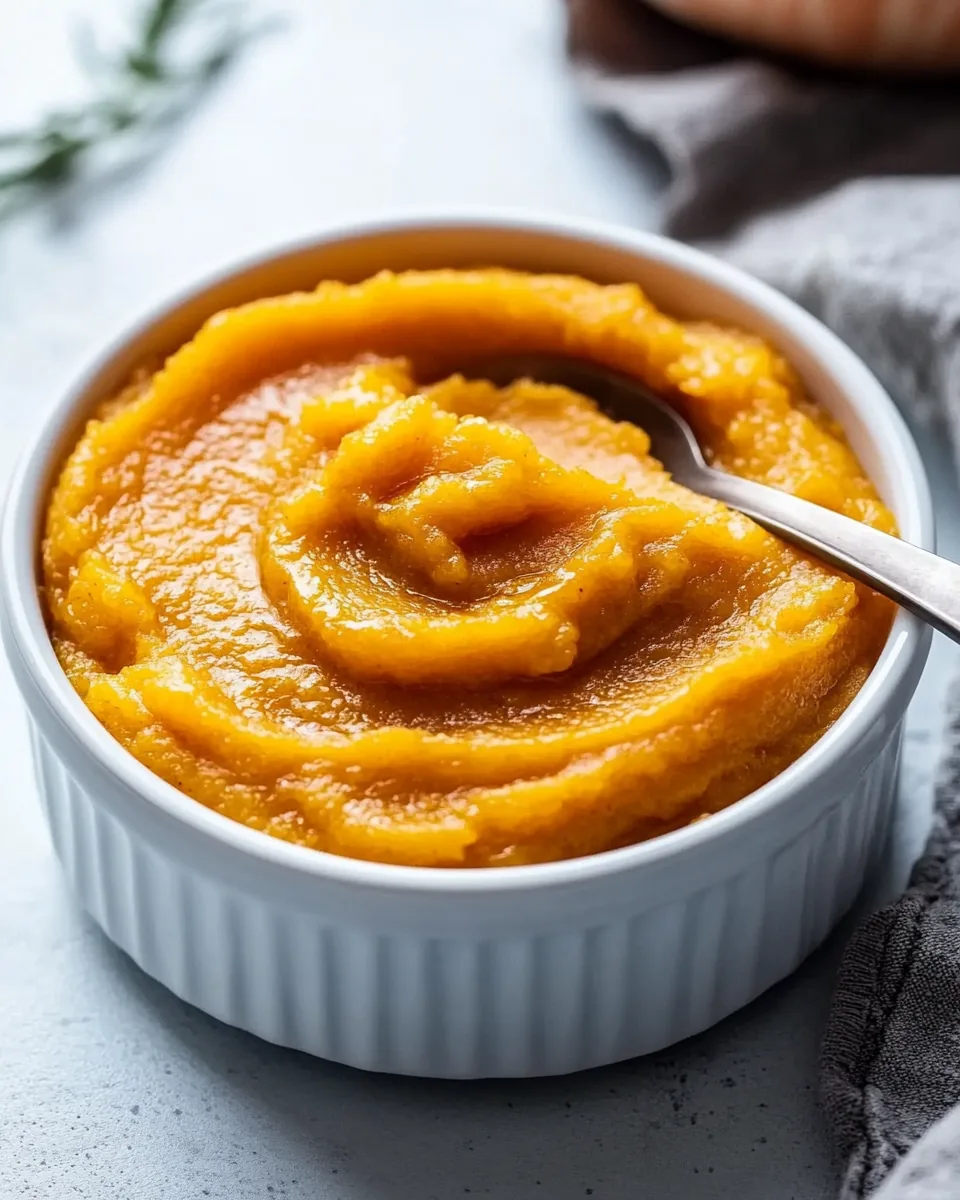 Butternut Squash Puree