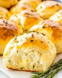 Buttery Herb Yeast Rolls