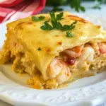 Cajun Shrimp Lasagna Roll Ups