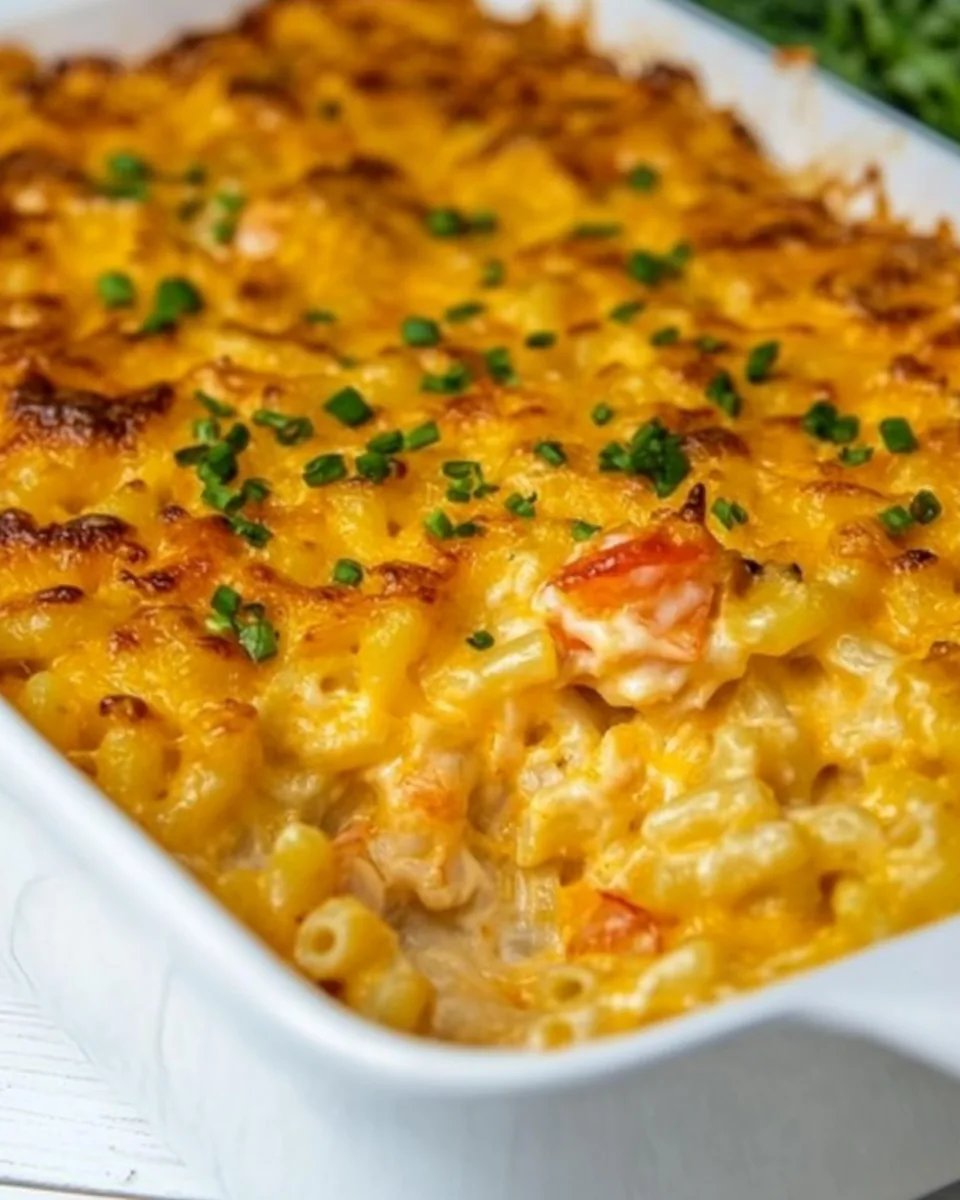 Cajun Shrimp Crab Mac Cheese