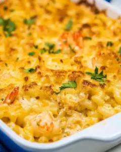 Cajun Shrimp Crab Mac Cheese