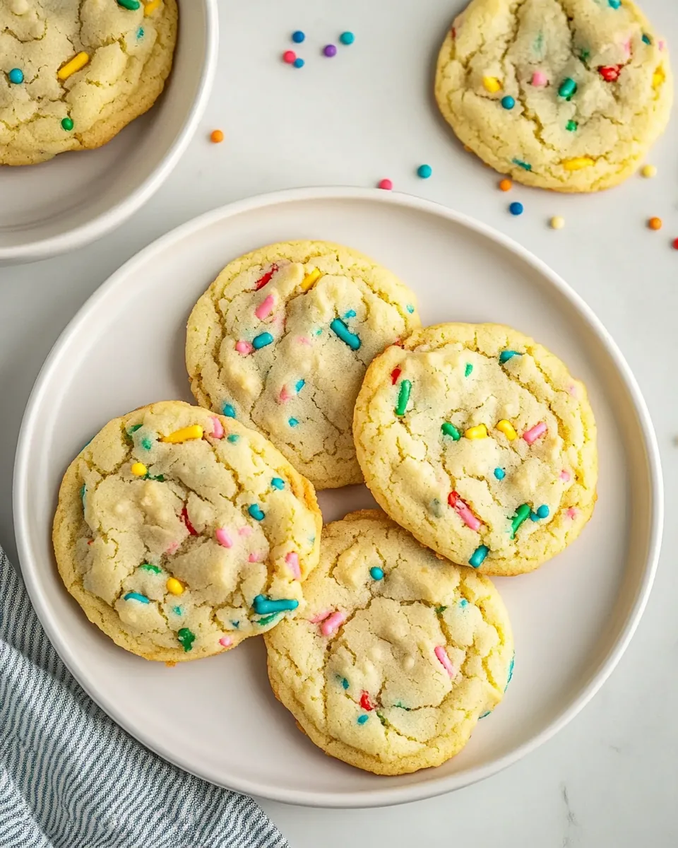 Cake Mix Cookies