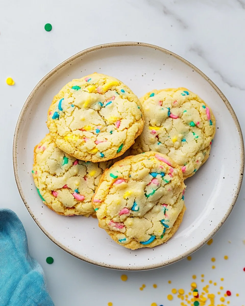 Cake Mix Cookies