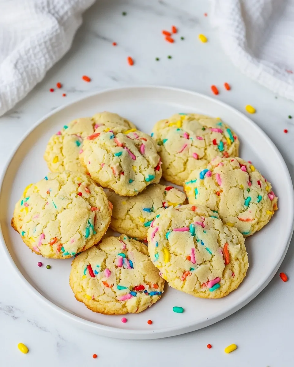 Cake Mix Cookies