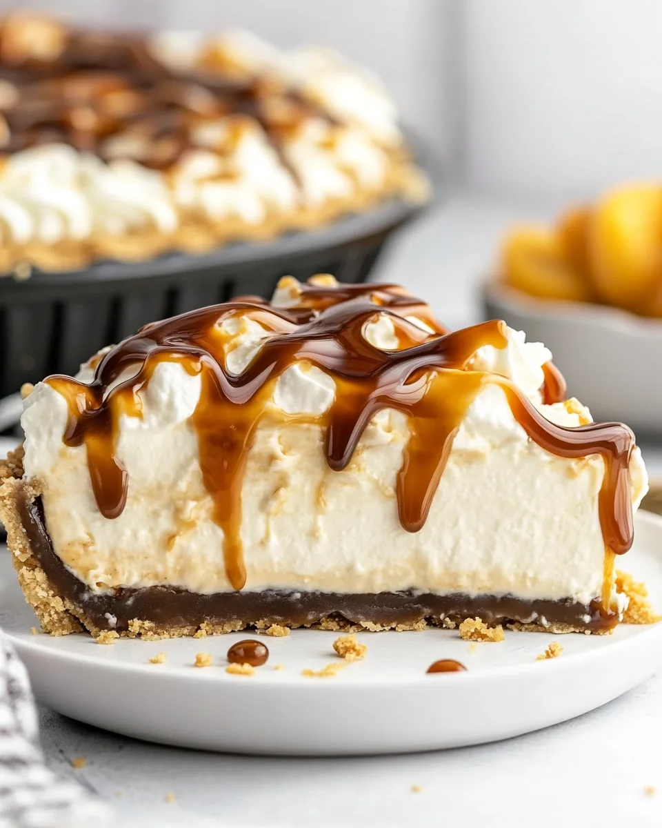 Caramel Cheesecake Pie