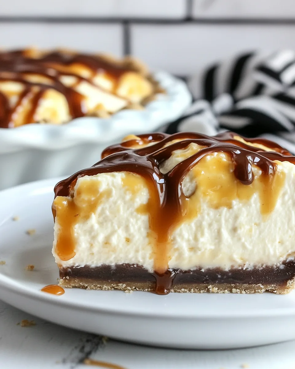 Caramel Cheesecake Pie