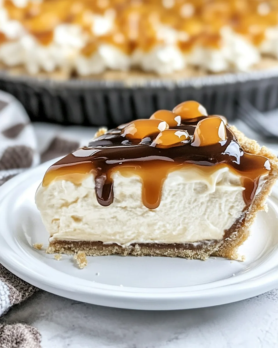 Caramel Cheesecake Pie