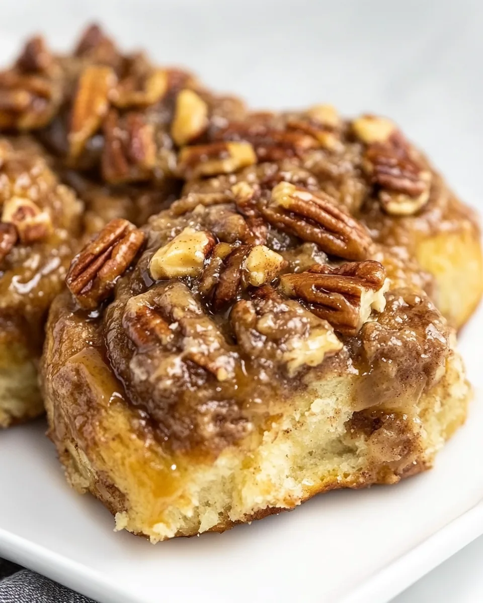 Caramel Pecan Cinnamon Rolls