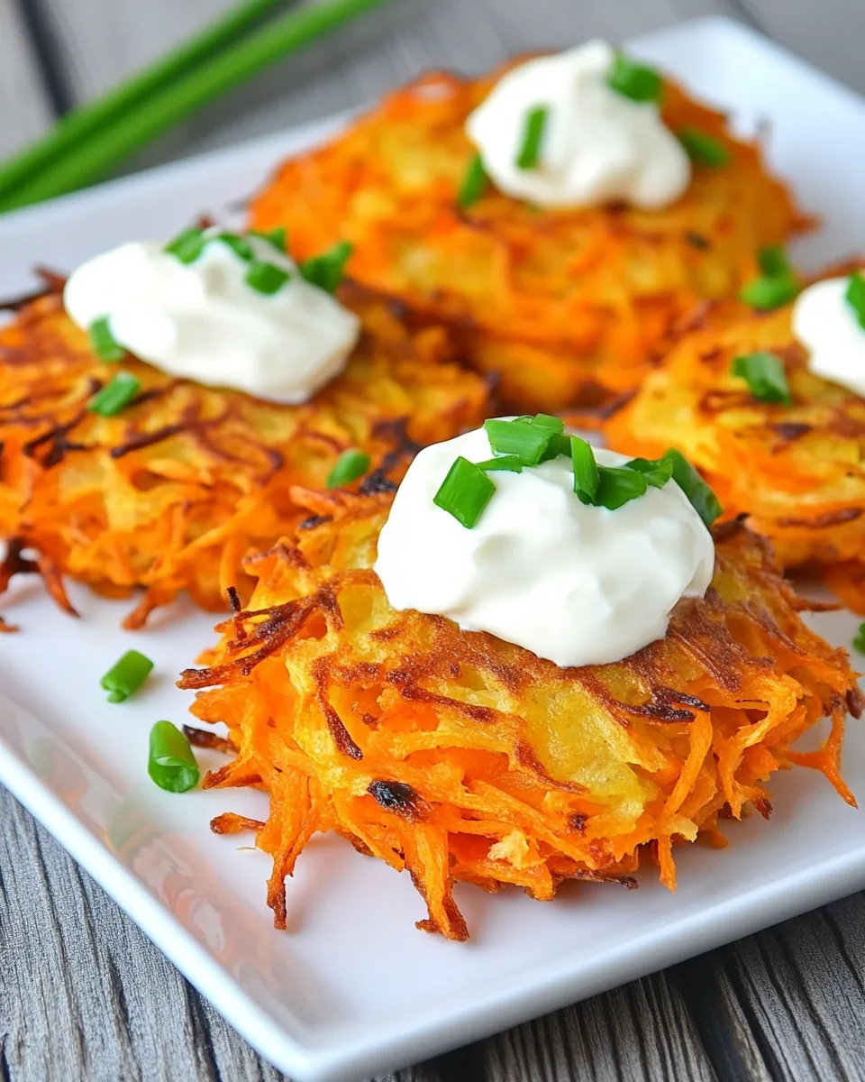 Carrot Latkes