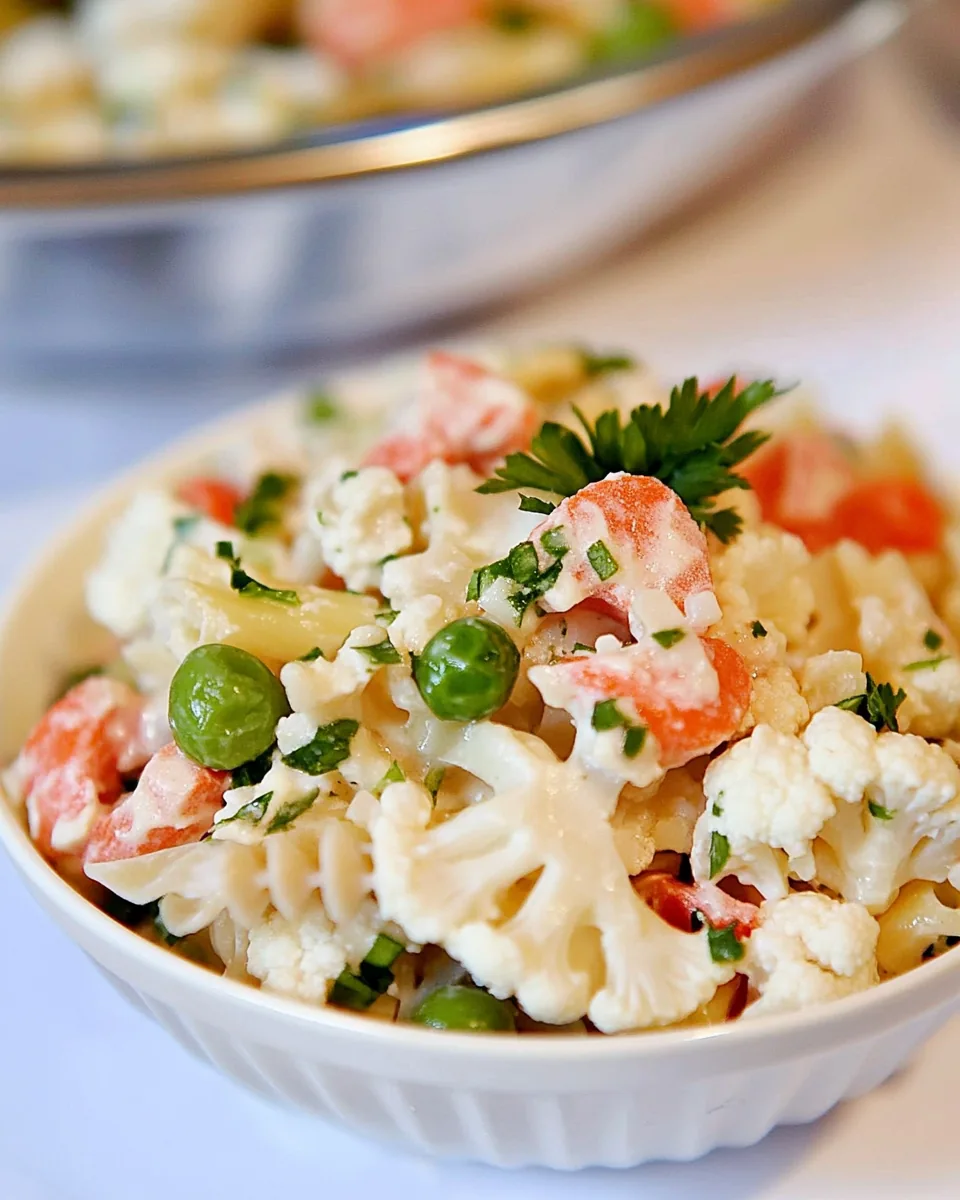 Cauliflower Pasta Salad