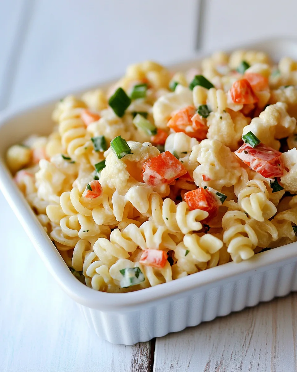 Cauliflower Pasta Salad