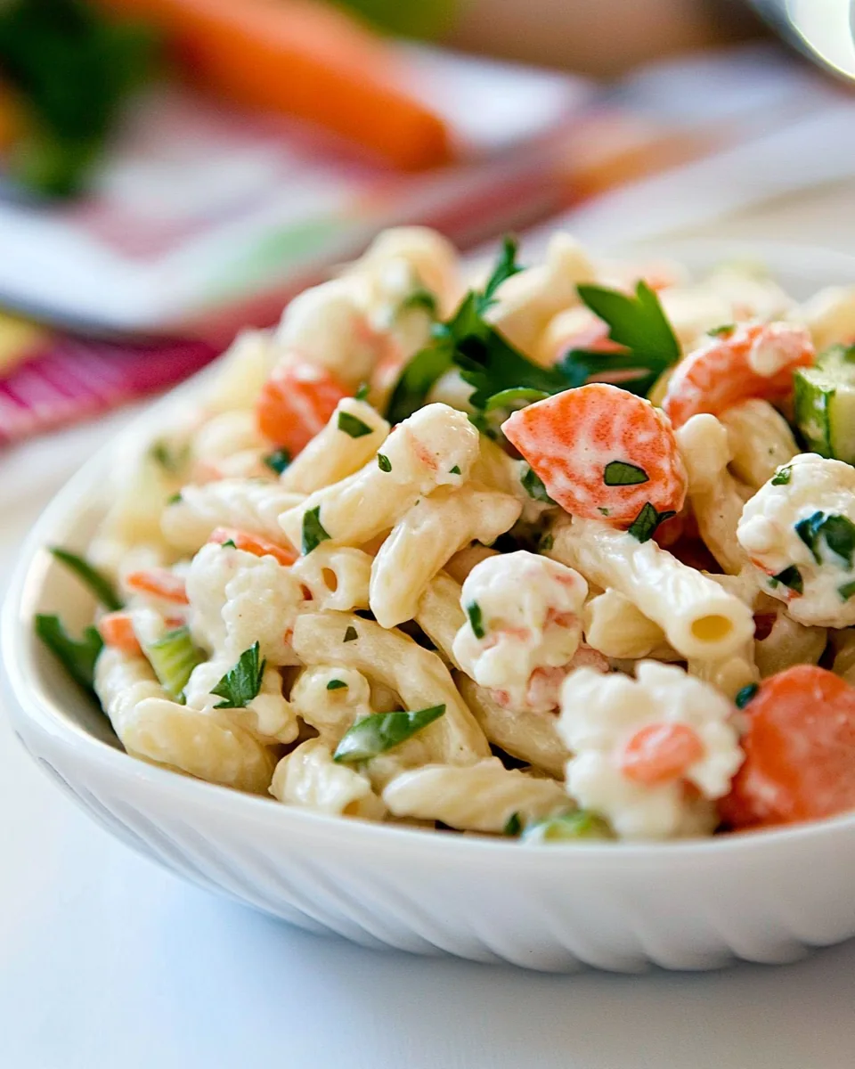 Cauliflower Pasta Salad