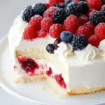 Chantilly Berry Cake