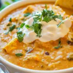 Cheesy Chicken Enchilada Soup