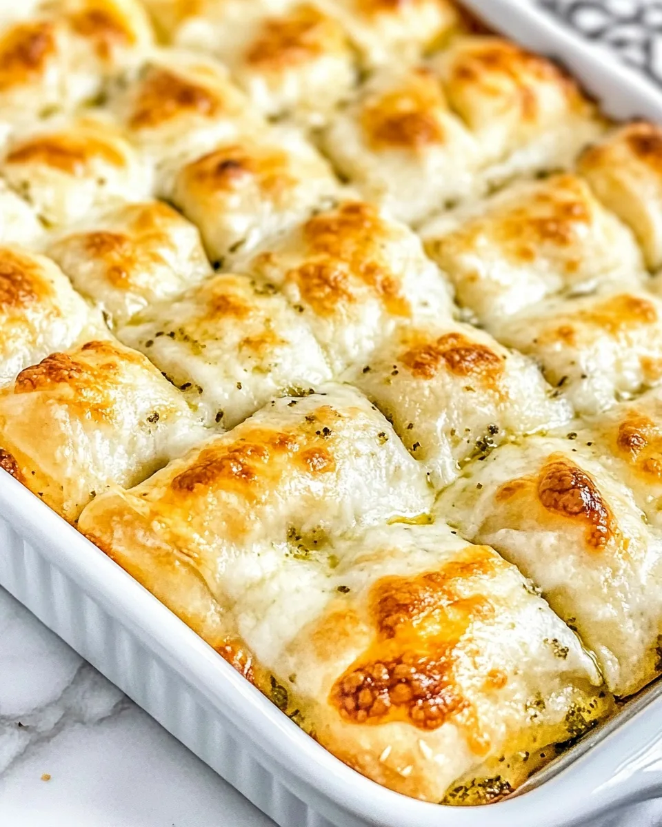 Cheesy Pesto Breadsticks