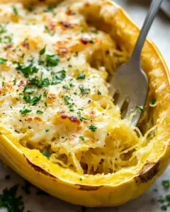 Cheesy Spaghetti Squash
