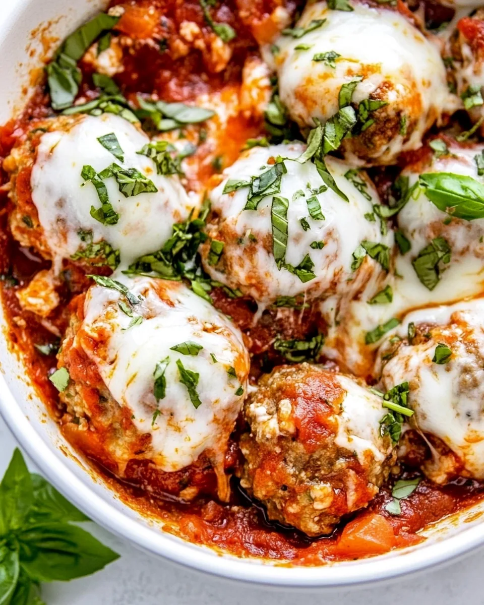 Cheesy Turkey Meatball Skillet