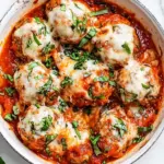 Cheesy Turkey Meatball Skillet