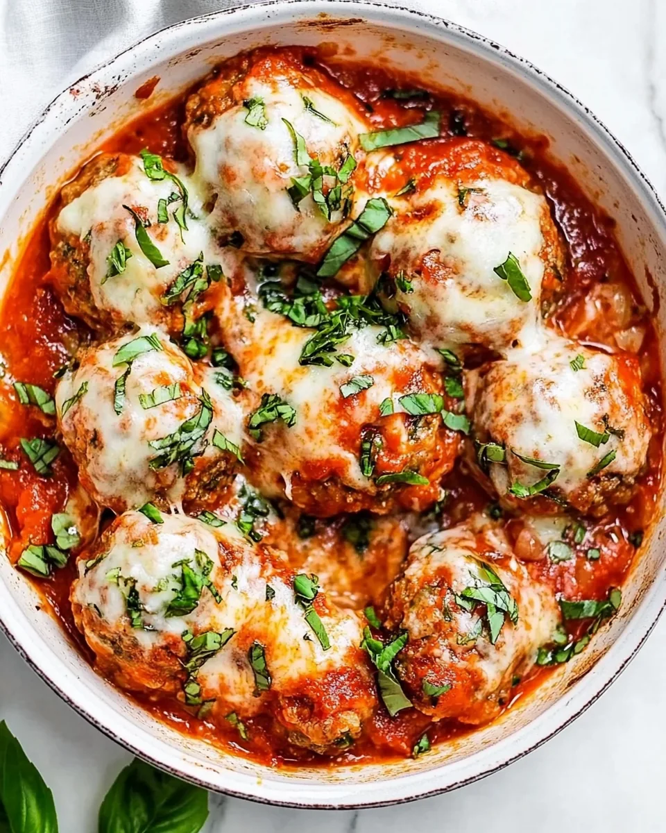 Cheesy Turkey Meatball Skillet