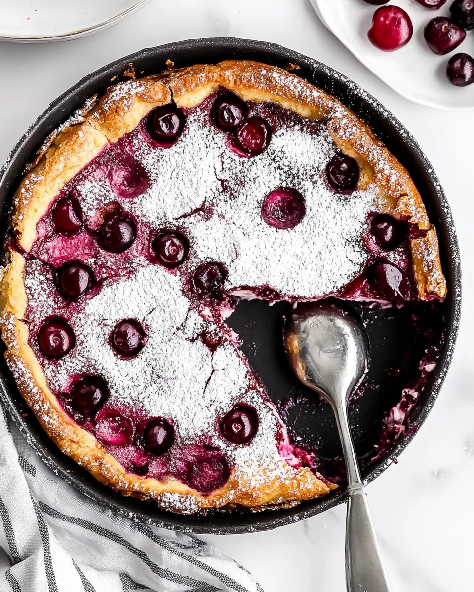 Cherry Clafoutis