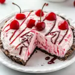Cherry Ice Cream Pie