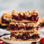 Cherry Pie Bars with Oatmeal Crumble