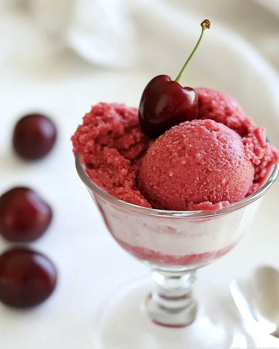 Cherry Sorbet