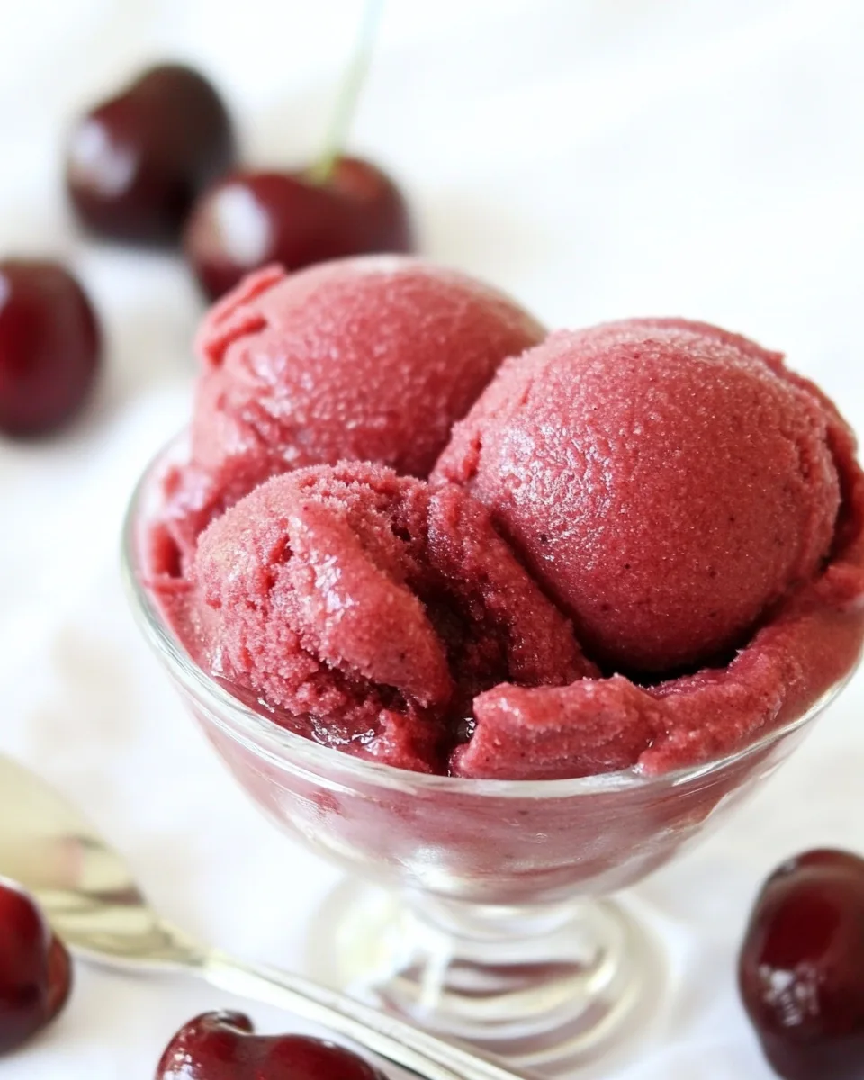Cherry Sorbet