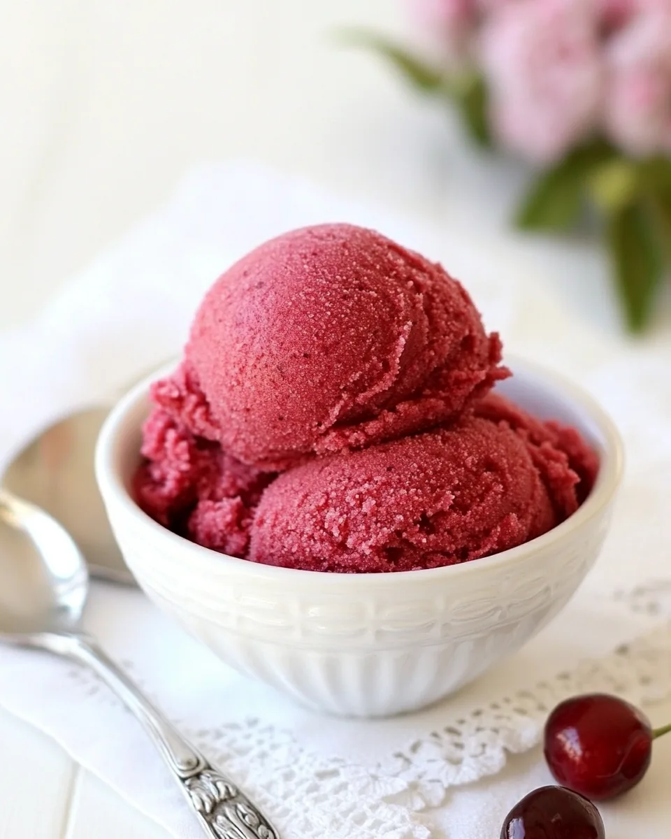 Cherry Sorbet