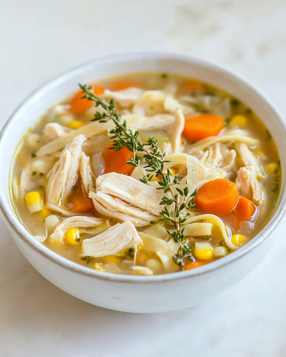 Chicken Corn Soup