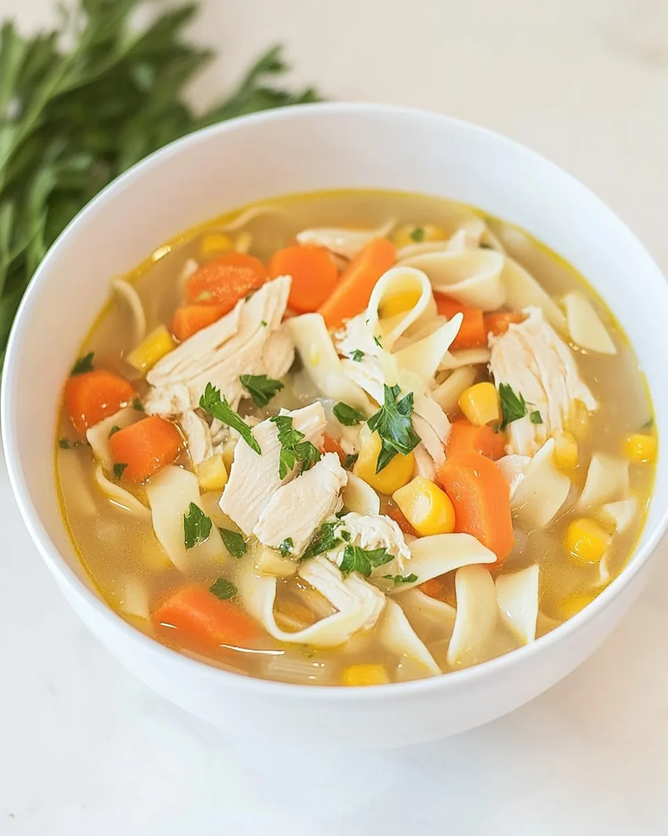 Chicken Corn Soup