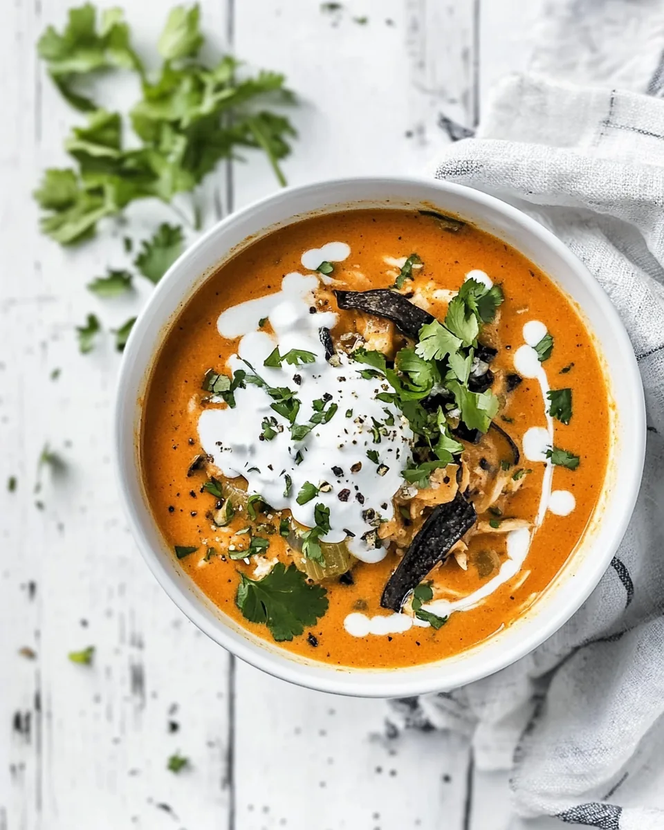 Chicken Enchilada Soup