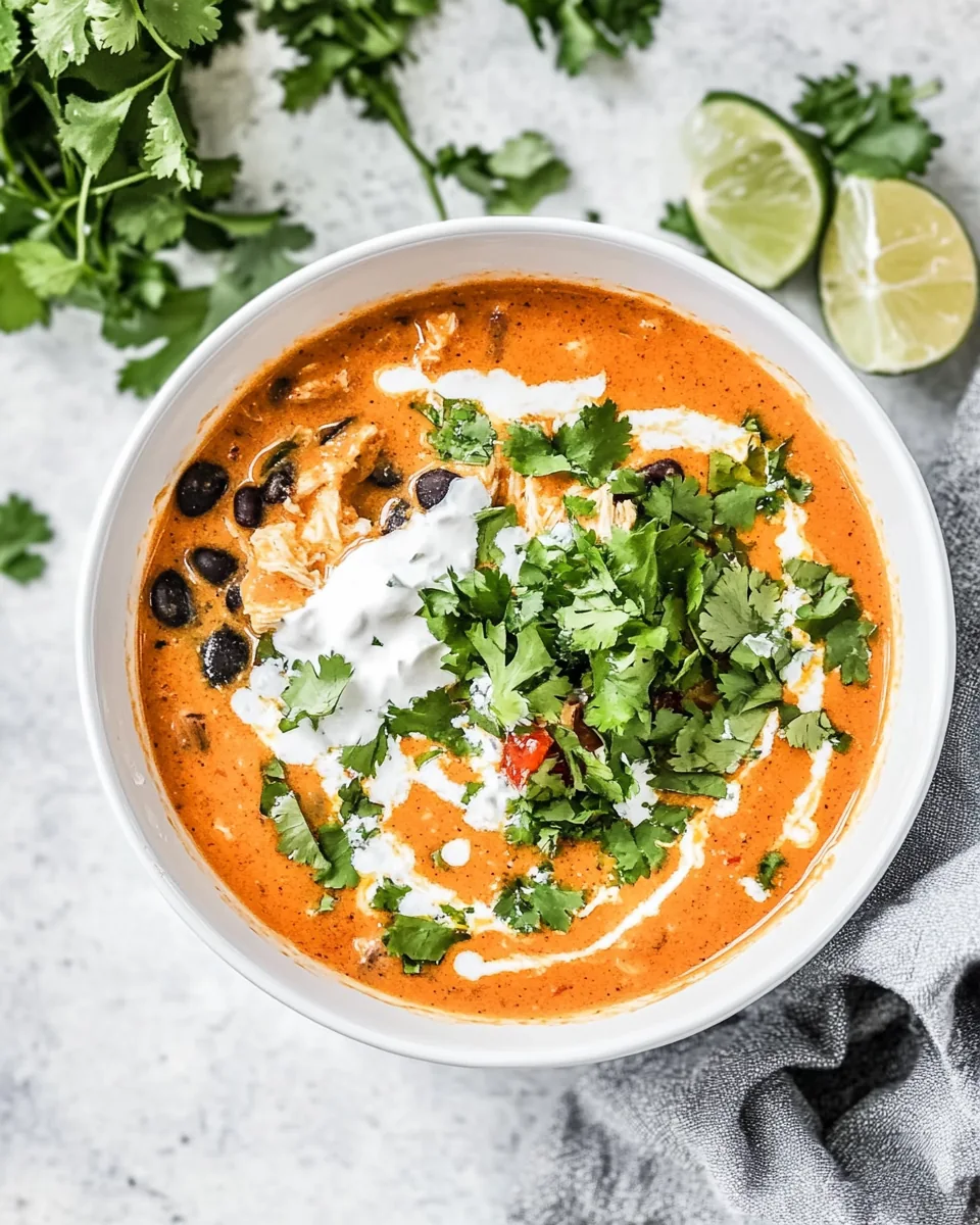 Chicken Enchilada Soup