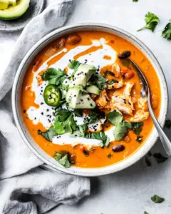 Chicken Enchilada Soup