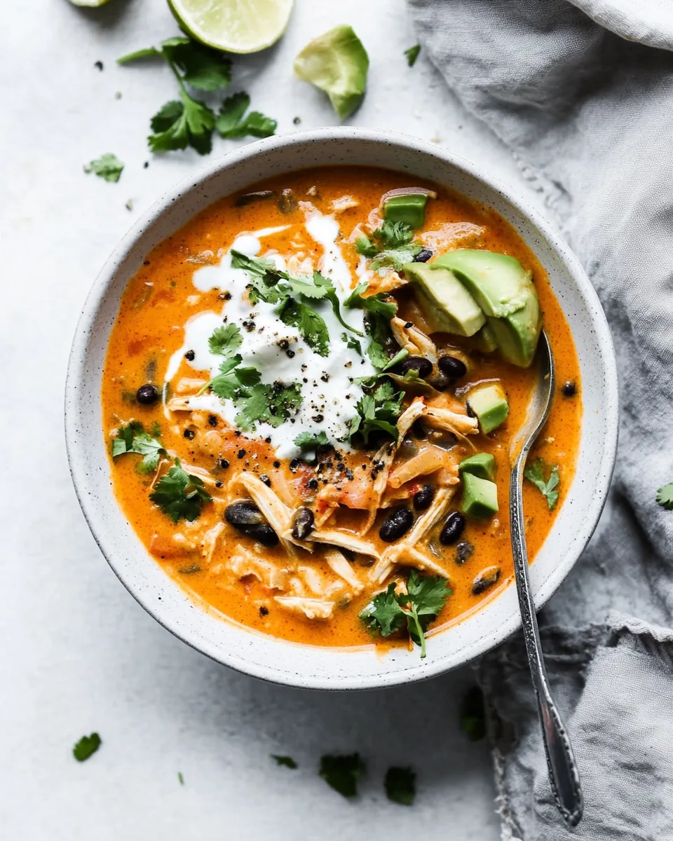 Chicken Enchilada Soup