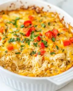 Chicken Fajita Casserole