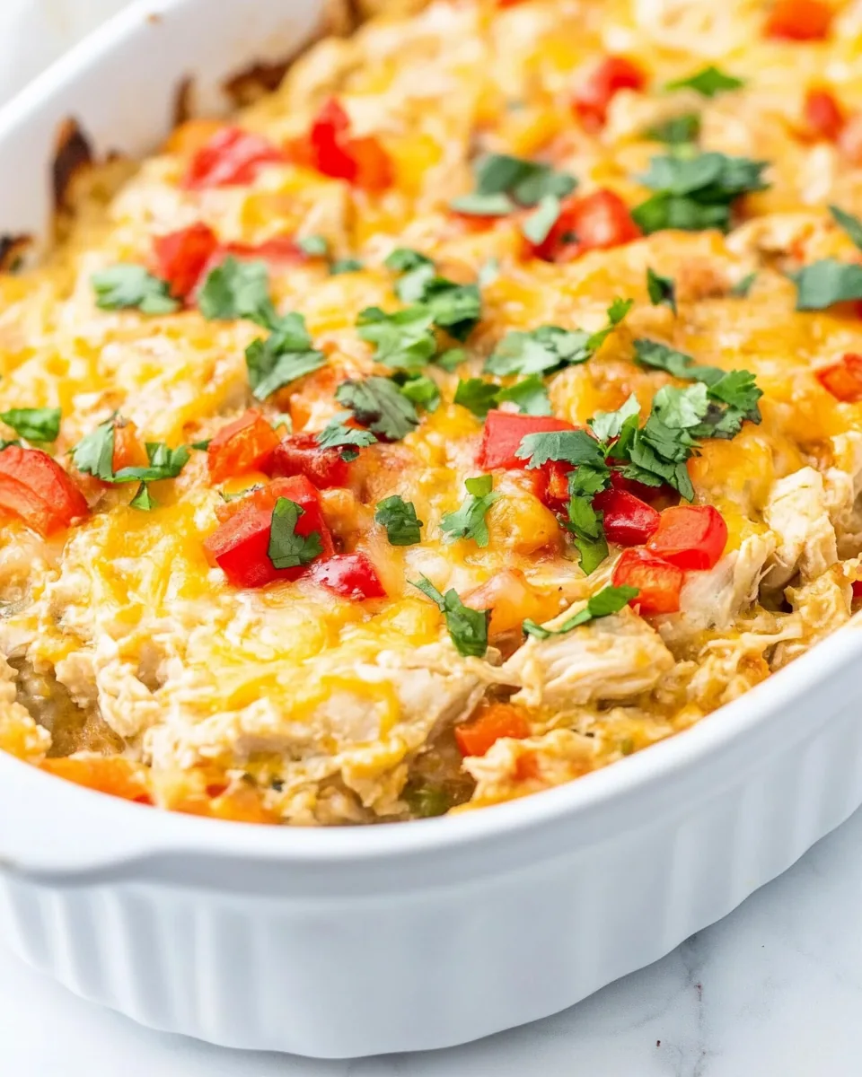 Chicken Fajita Casserole