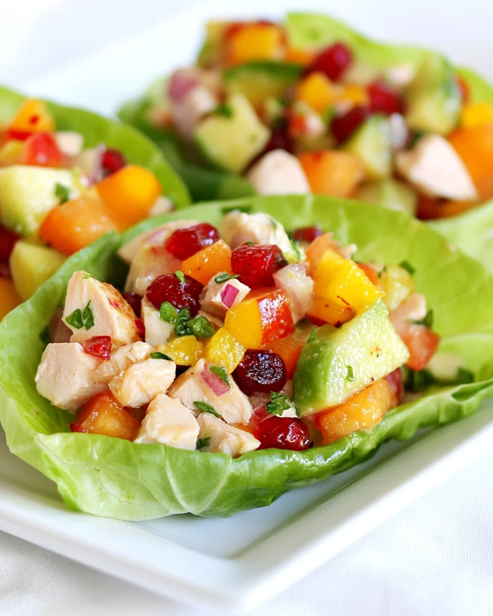 Chicken Fruit Salad