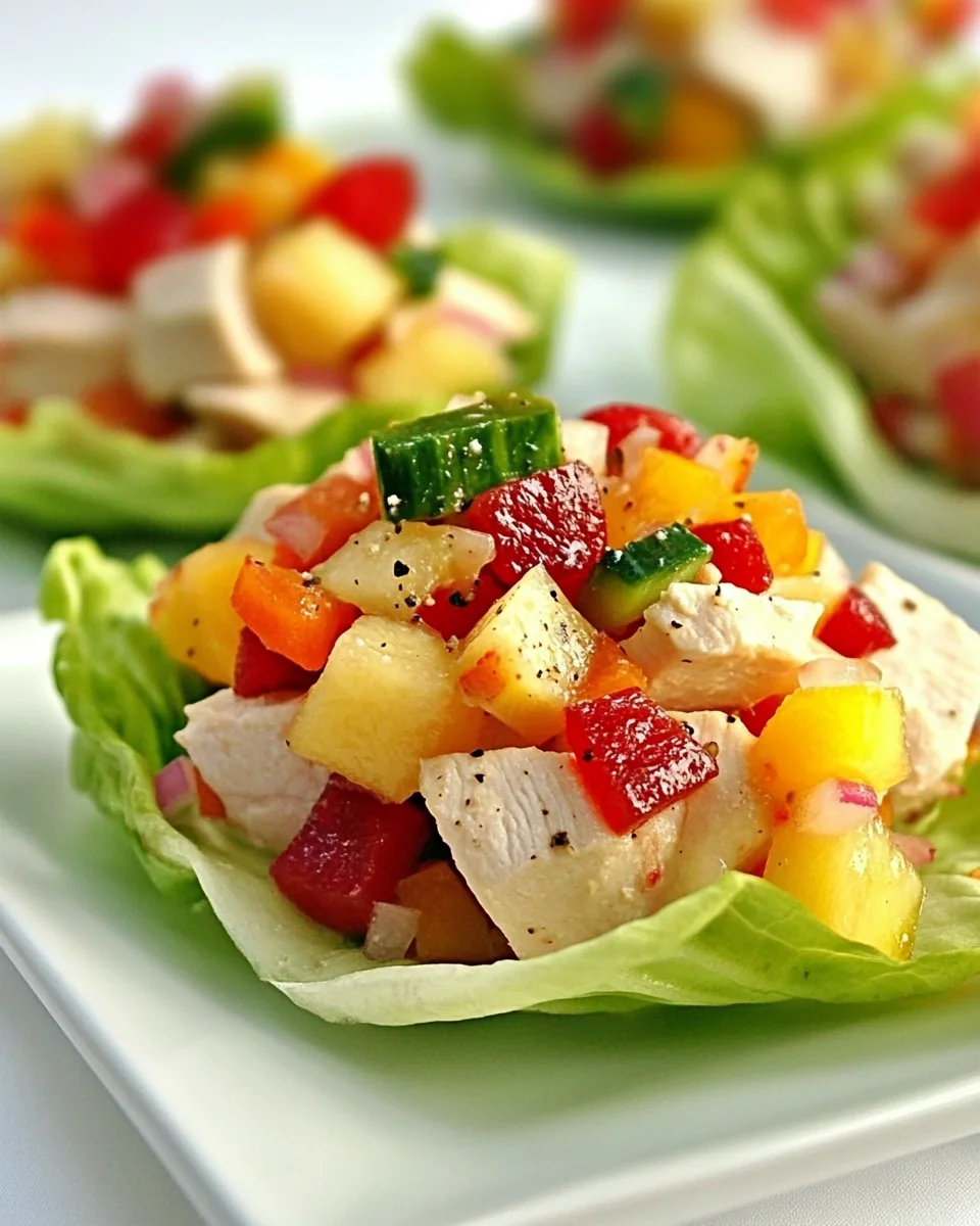 Chicken Fruit Salad