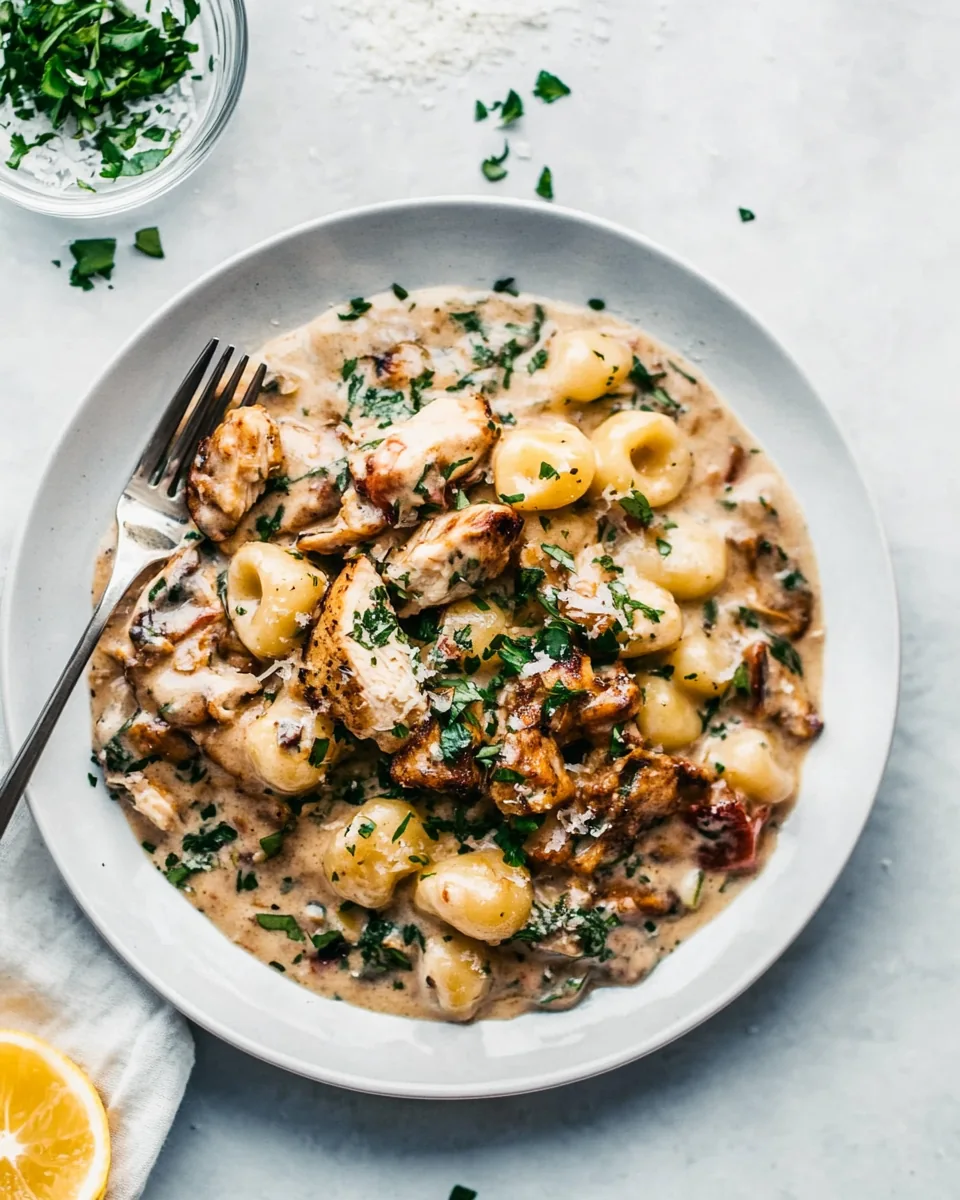 Chicken Gnocchi Pasta