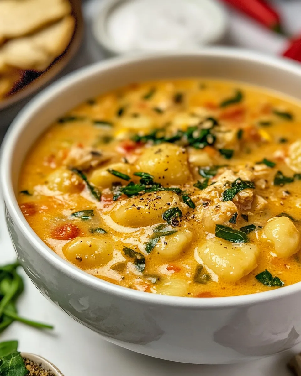 Chicken Gnocchi Soup