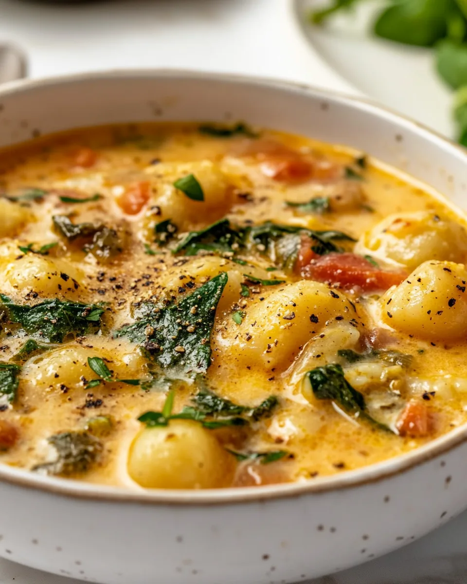 Chicken Gnocchi Soup