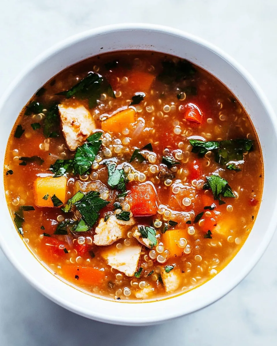 Chicken Quinoa Soup