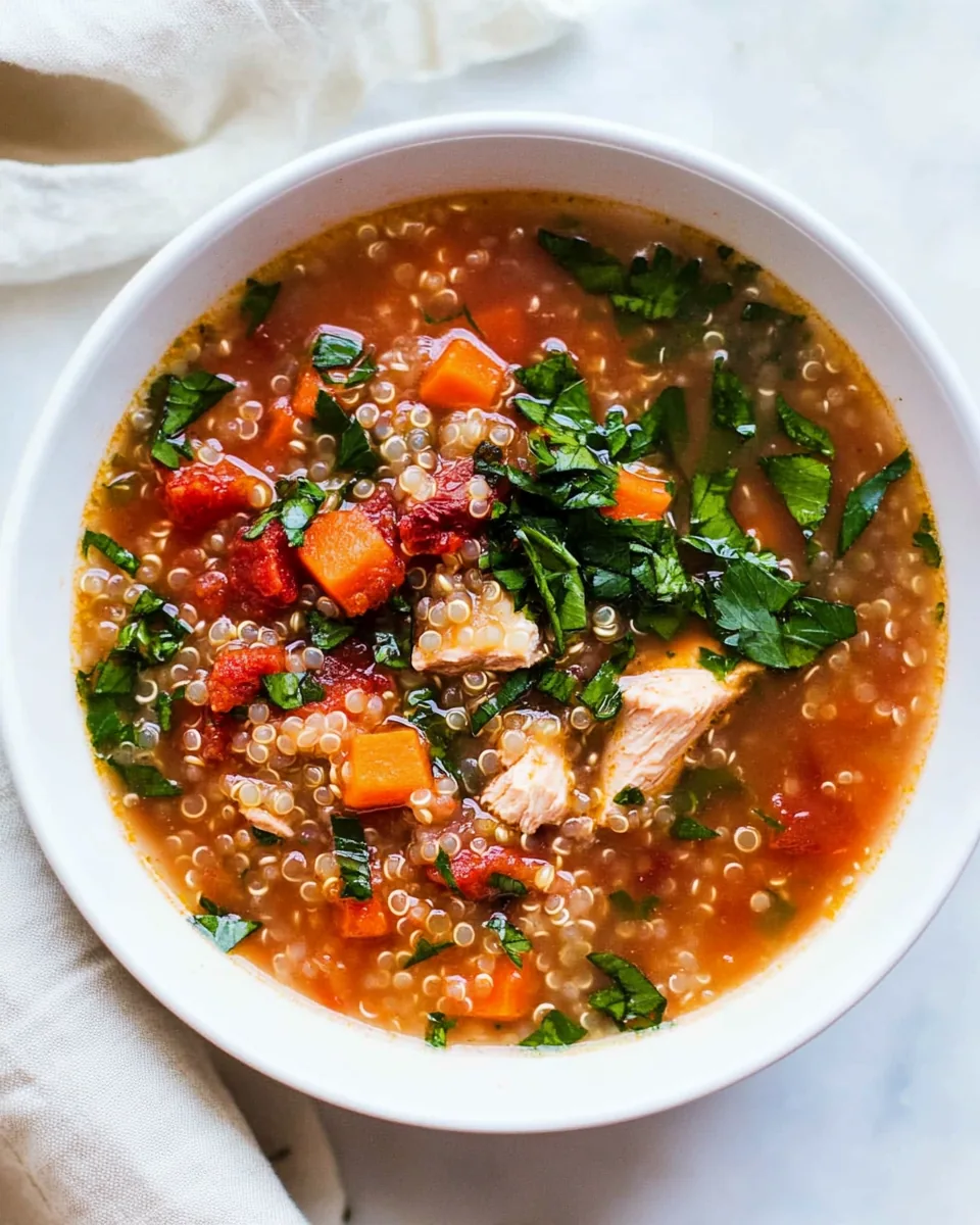 Chicken Quinoa Soup