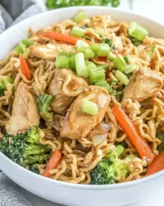 Chicken Ramen Stir Fry