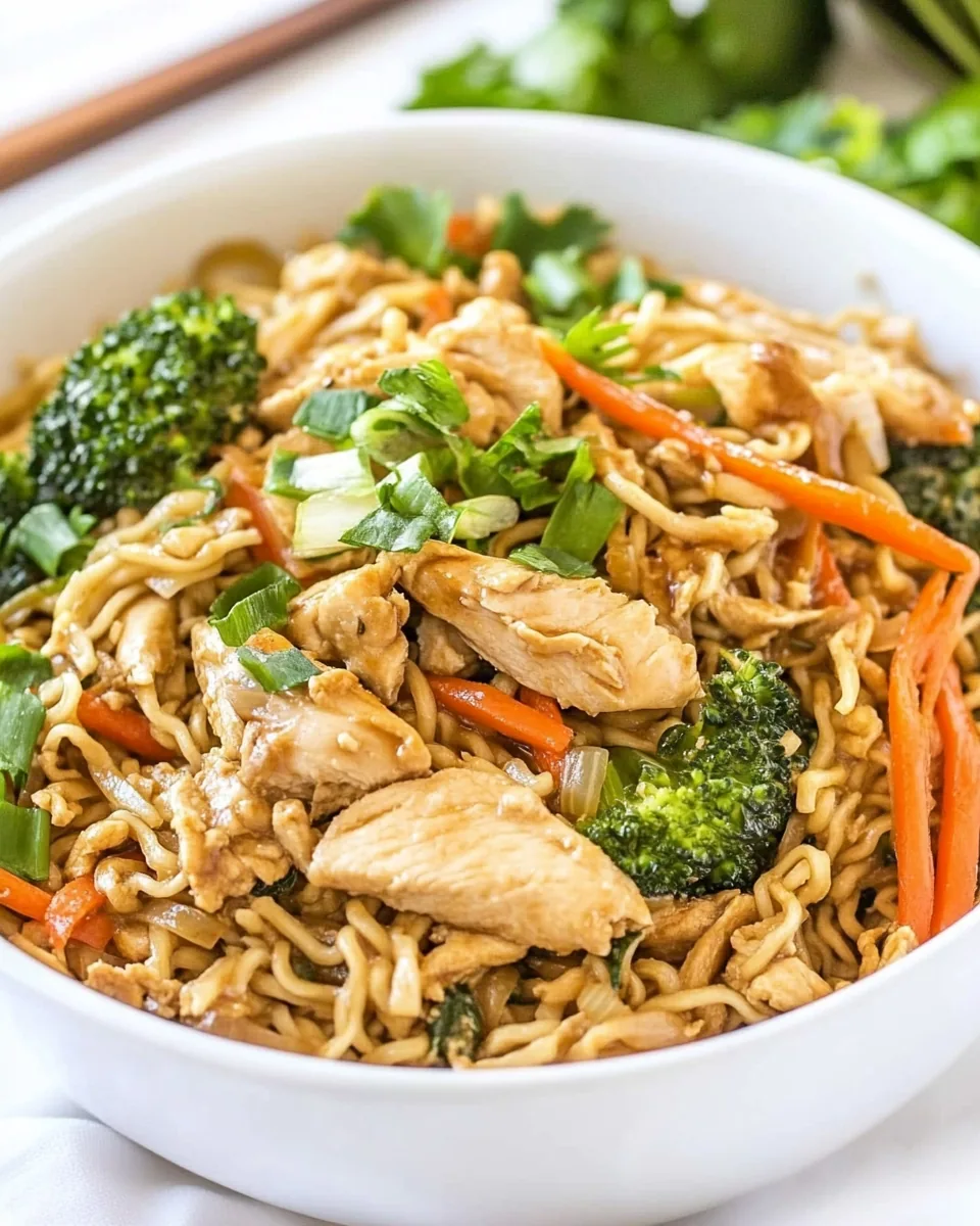 Chicken Ramen Stir Fry