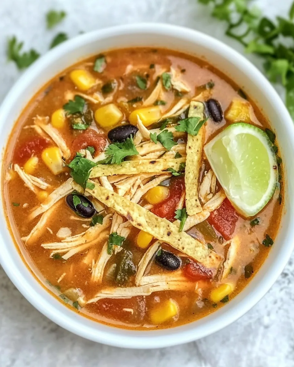 Chicken Tortilla Soup